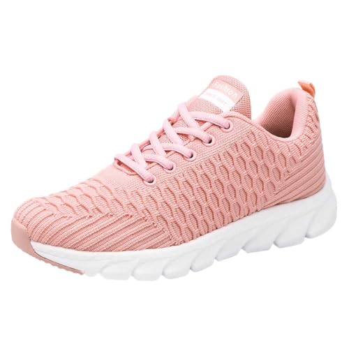 BIBOKAOKE Sneaker Damen Leicht Sportschuhe vielseitige Turnschuhe Laufschuhe leicht Schnürschuhe Bequem Walkingschuhe Komfort Damenschuhe Freizeitschuhe von BIBOKAOKE