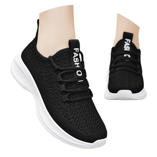 BIBOKAOKE Sneaker Damen Weich Gewebte Mesh Sportschuhe Leicht Laufschuhe mit Luftpolster Joggingschuhe Rutschfest Walkingschuhe Straßenlaufschuhe Gym Fitness Running Schuhe Turnschuhe BIBOKAOKE Sneaker Damen Weich Gewebte Mesh Sportschuhe Leicht Laufschuhe mit Luftpolster Joggingschuhe Rutschfest Walkingschuhe Straßenlaufschuhe Gym Fitness Running Schuhe Turnschuhe von BIBOKAOKE
