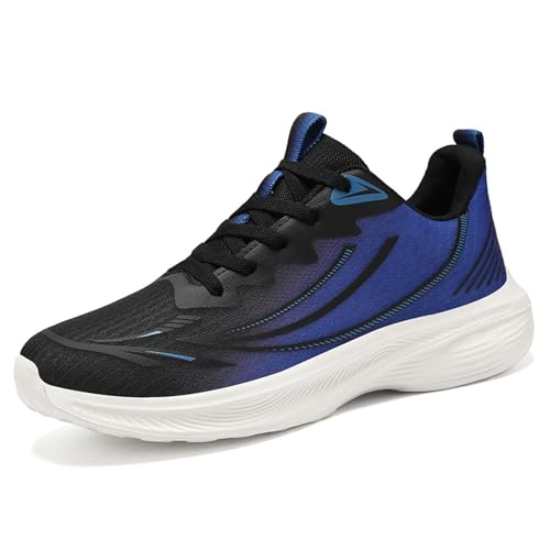 BIBOKAOKE Sneaker Herren Turnschuhe Mesh Sportschuhe Wanderschuhe Leichte Laufschuhe Mit Weicher Sohle Atmungsaktiv Walkingschuhe Langlebig Joggingschuhe von BIBOKAOKE