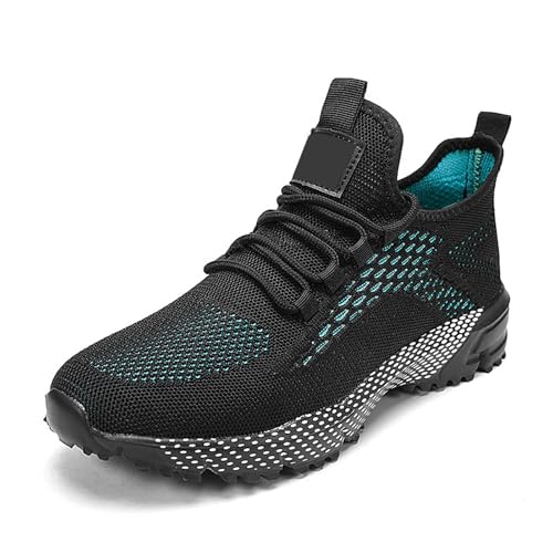 BIBOKAOKE Sneaker Herren Weiche Sohle Mesh Freizeitschuhe Verschleißfest Schuhsohlen Bequeme Atmungsaktive Trekkingschuhe rutschfest Sportschuhe Herbst von BIBOKAOKE