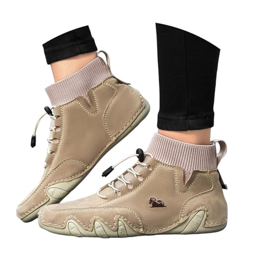 BIBOKAOKE Stiefeletten Herren Leder Modisch Bequem Air Schuhe Riemen Weite Barfuss Stiefel Hohe Stiefel Reitstiefel Freizeit Sommerschuhe Wasserdicht Gummistiefel Walkingschuhe Gartenstiefel BIBOKAOKE Stiefeletten Herren Leder Modisch Bequem Air Schuhe Riemen Weite Barfuss Stiefel Hohe Stiefel Reitstiefel Freizeit Sommerschuhe Wasserdicht Gummistiefel Walkingschuhe Gartenstiefel von BIBOKAOKE