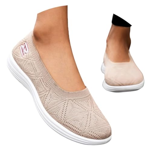 BIBOKAOKE Stoffschuhe Damen Sommer Einfarbige Sommerschuhe Freizeit Stoffschuhe Elegant Walkingschuhe Bunt Schuhe Leicht Leinenschuhe Flache Hausschuhe Bequem Badeschuhe Slip on Laufschuhe BIBOKAOKE Stoffschuhe Damen Sommer Einfarbige Sommerschuhe Freizeit Stoffschuhe Elegant Walkingschuhe Bunt Schuhe Leicht Leinenschuhe Flache Hausschuhe Bequem Badeschuhe Slip on Laufschuhe von BIBOKAOKE