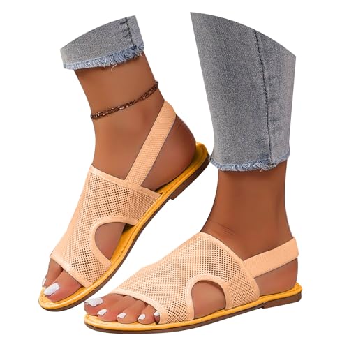 BIBOKAOKE Strandschuhe Damen Sandalen Mesh Joggingschuhe Rutschfest Sommerschuhe Lässige Freizeitschuhe Bunt Lederschuhe Freizeit Strandschuhe Einfarbige Sportschuhe Weich Sohlen Laufschuhe BIBOKAOKE Strandschuhe Damen Sandalen Mesh Joggingschuhe Rutschfest Sommerschuhe Lässige Freizeitschuhe Bunt Lederschuhe Freizeit Strandschuhe Einfarbige Sportschuhe Weich Sohlen Laufschuhe von BIBOKAOKE