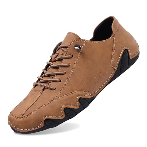 BIBOKAOKE Trekkingschuhe Herren Mode Chukka Stiefel Stiefelette Desert Boots Suede Leder Schnürstiefel Stiefeletten Männer Stiefeletten zertifiziertes Wechselfußbett Freizeitschuhe Walkingschuhe BIBOKAOKE Trekkingschuhe Herren Mode Chukka Stiefel Stiefelette Desert Boots Suede Leder Schnürstiefel Stiefeletten Männer Stiefeletten zertifiziertes Wechselfußbett Freizeitschuhe Walkingschuhe von BIBOKAOKE