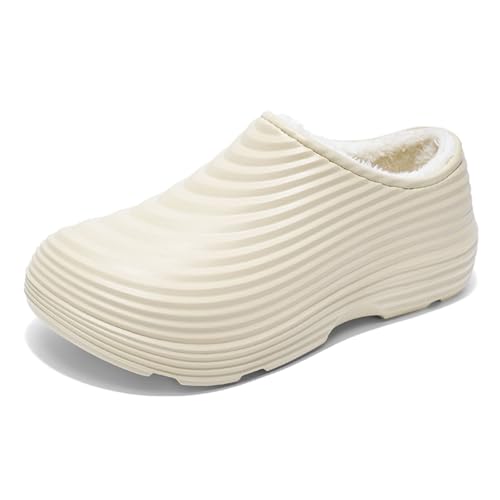 Kochschuhe Herren Rutschfeste Wasserdicht Ölbeständig Arbeits Berufsschuhe Slip on Koch Einfarbig Slippers Arbeitsschuhe Leichte und Bequeme Pantoletten mit Rutschfester Sohle von BIBOKAOKE