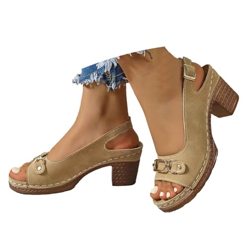 Slipper Damen Waschbare Walkingschuhe mit Blockabsatz Elegant Strandschuhe Atmungsaktiv Sandalen Orthopädische Schuhe Bequem Stoffschuhe Einfarbige Slipper Weich Sohlen Hausschuhe Laufschuhe Slipper Damen Waschbare Walkingschuhe mit Blockabsatz Elegant Strandschuhe Atmungsaktiv Sandalen Orthopädische Schuhe Bequem Stoffschuhe Einfarbige Slipper Weich Sohlen Hausschuhe Laufschuhe von BIBOKAOKE