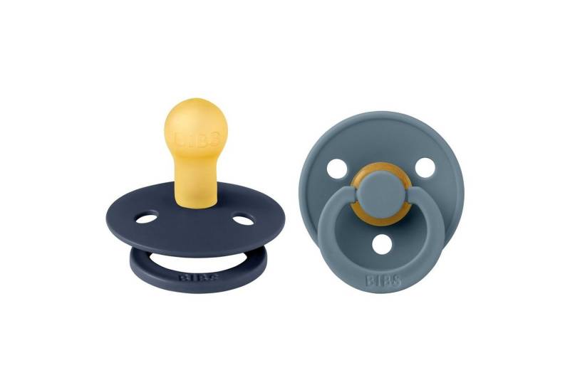 BIBS Schnuller Colour Kirschform Beruhigungssauger, Doppelpackung 0-6 Monate von BIBS