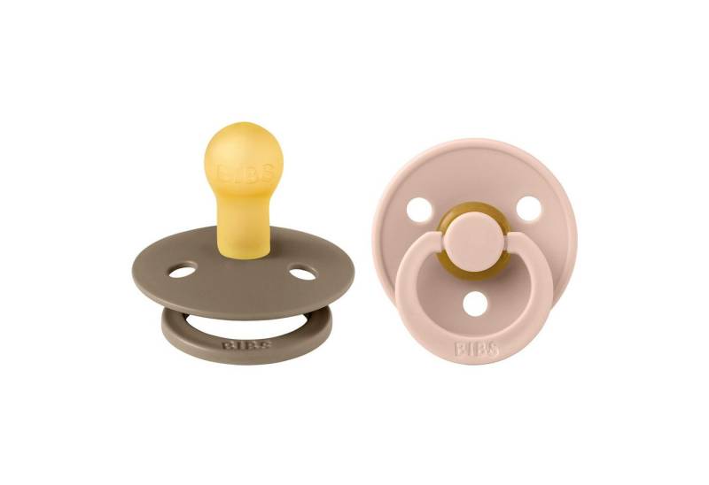 BIBS Schnuller Colour Kirschform Beruhigungssauger, Doppelpackung 0-6 Monate von BIBS