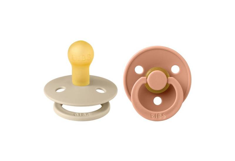 BIBS Schnuller Colour Kirschform Beruhigungssauger, Doppelpackung 6-18 Monate von BIBS