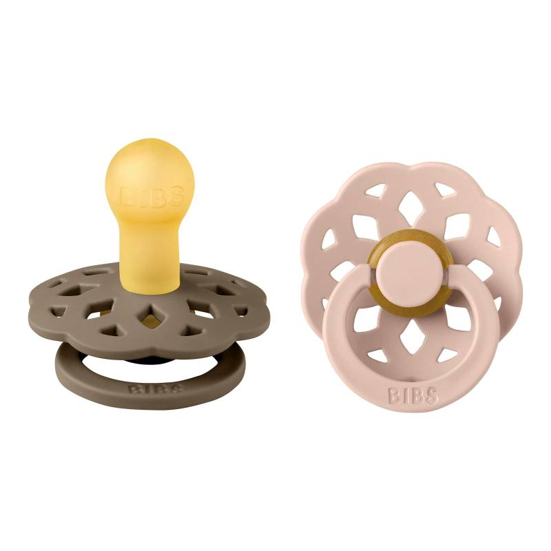 Bibs 2er-Pack Boheme Schnuller Latex, 0-6M von BIBS