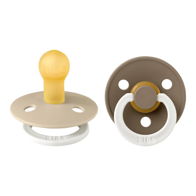 Bibs 2er-Pack Colour GLOW Schnuller 0-6M Bibs 2er-Pack Colour GLOW Schnuller 0-6M von BIBS