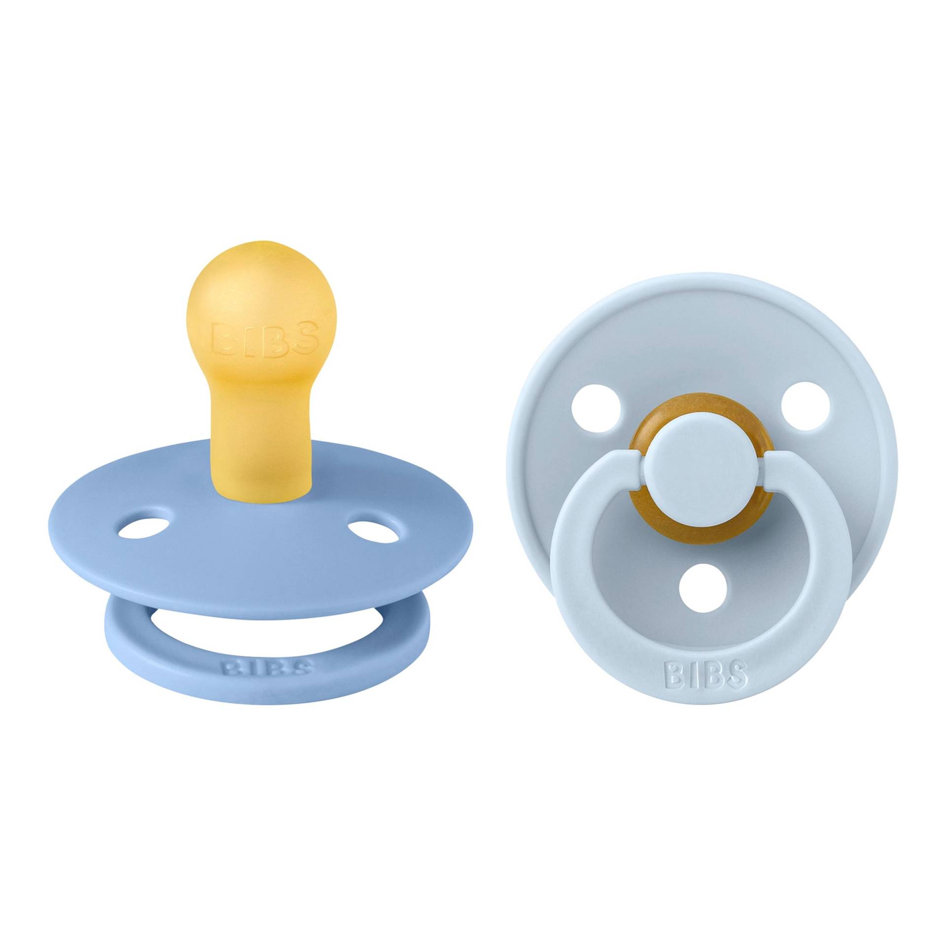 Bibs 2er-Pack Colour Schnuller Latex, 0-6M Bibs 2er-Pack Colour Schnuller Latex, 0-6M von BIBS