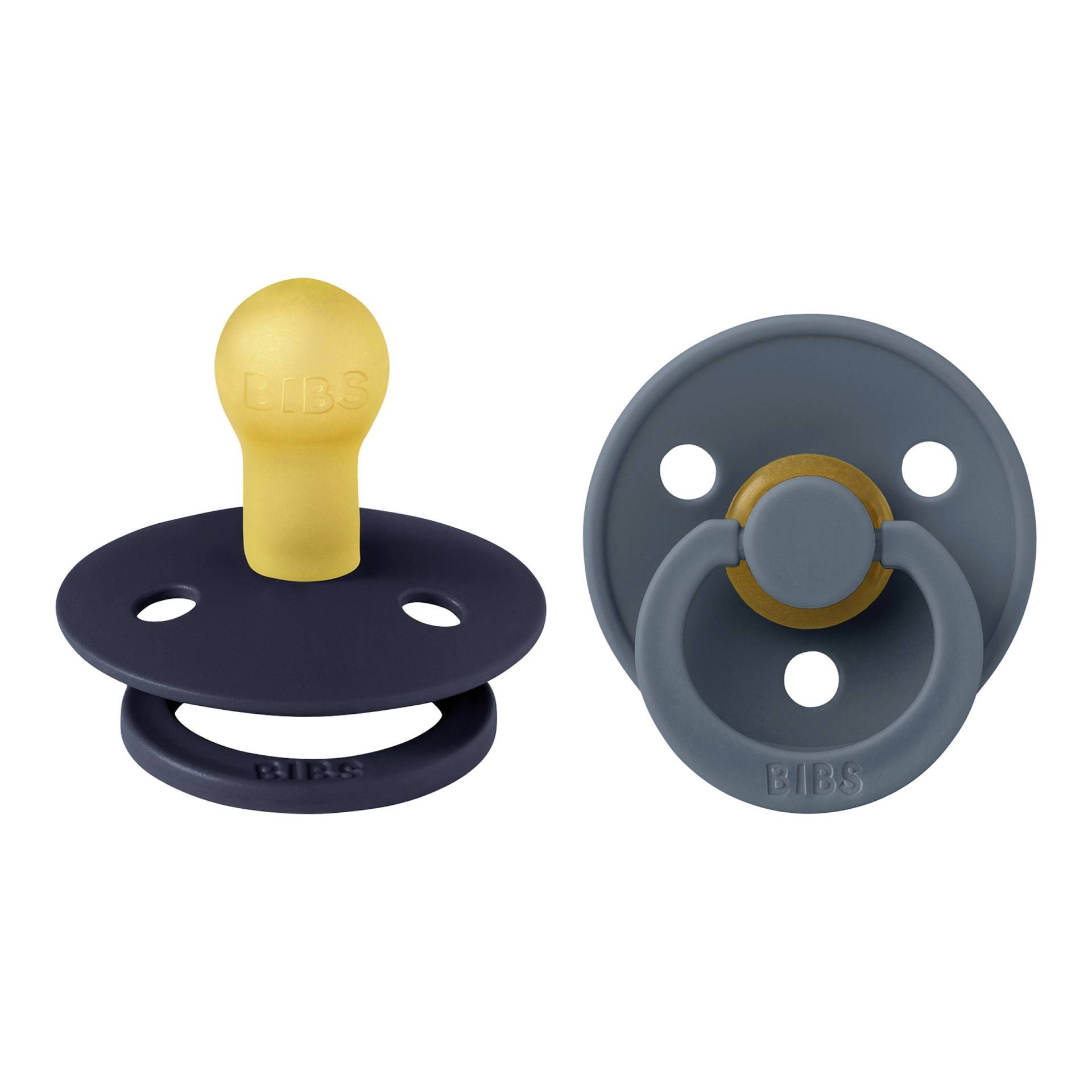 Bibs 2er-Pack Colour Schnuller Latex, 0-6M Bibs 2er-Pack Colour Schnuller Latex, 0-6M von BIBS
