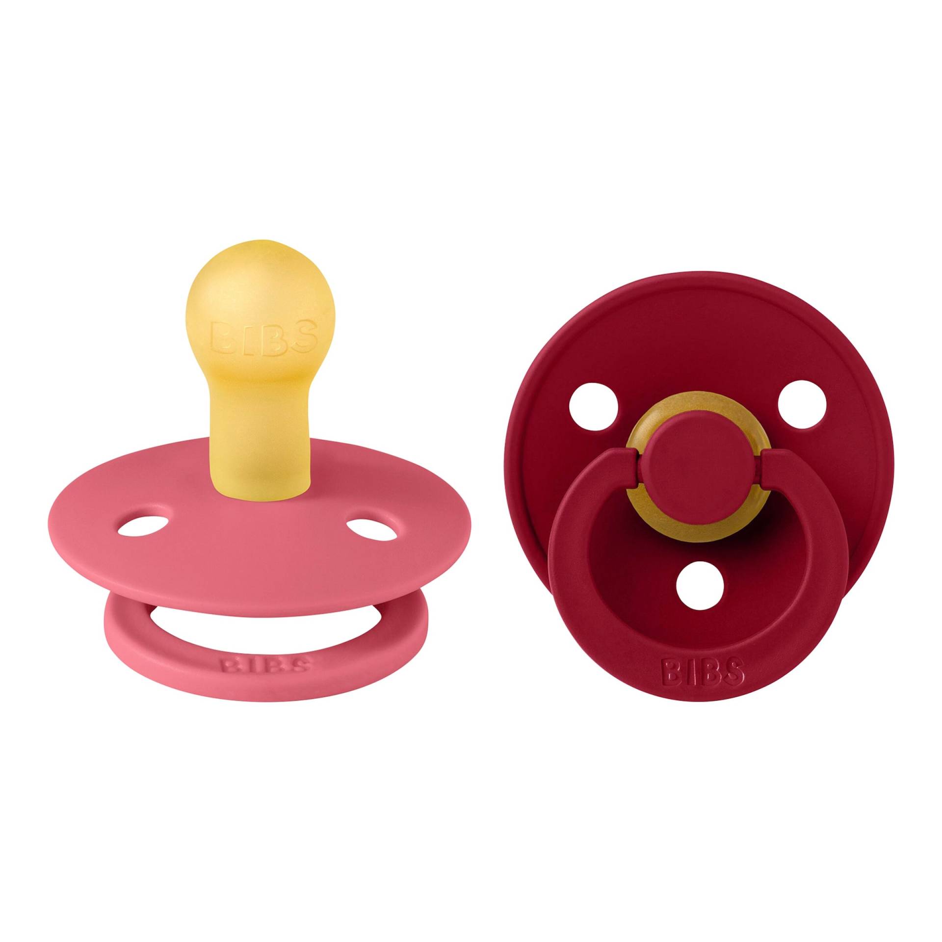 Bibs 2er-Pack Colour Schnuller Latex, 0-6M Bibs 2er-Pack Colour Schnuller Latex, 0-6M von BIBS