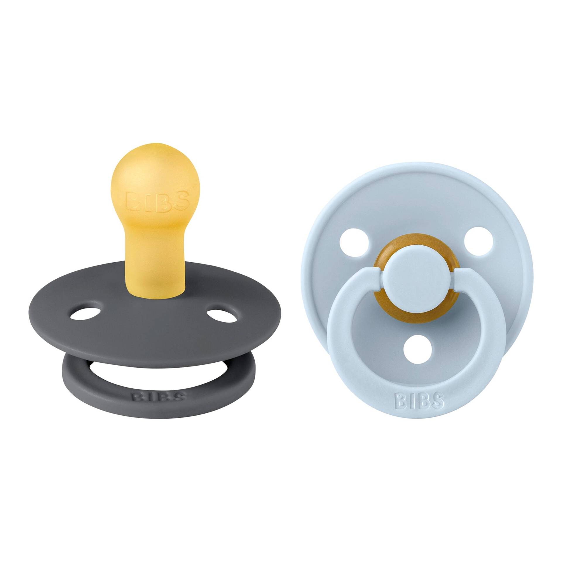 Bibs 2er-Pack Colour Schnuller Latex, 6-18M Bibs 2er-Pack Colour Schnuller Latex, 6-18M von BIBS