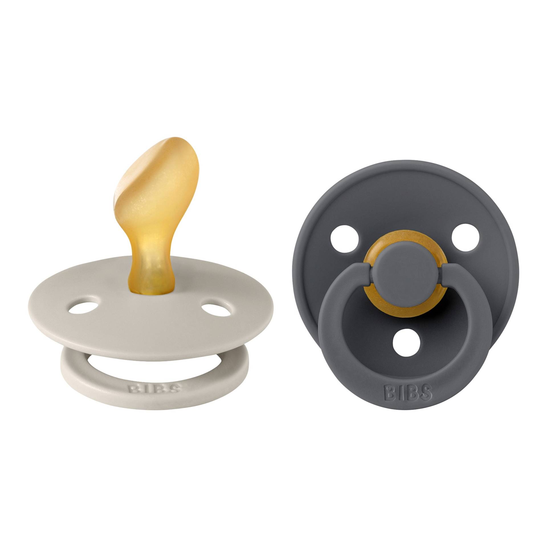 Bibs 2er-Pack Colour Schnuller Latex, anatomisch, ab 6M Bibs 2er-Pack Colour Schnuller Latex, anatomisch, ab 6M von BIBS