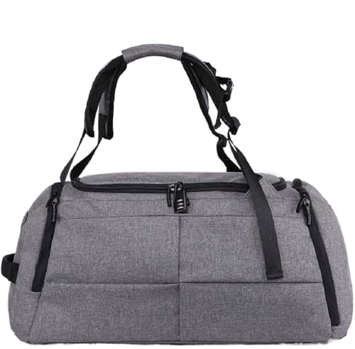 Multifunktionale Layered Fitness Tasche Herren Schuhbox Tragbare Handtasche Schultertasche Reiserucksack Reisetasche Fitness Tasche Große Kapazität, 1, 50*24.5*28cm von BIBTOO