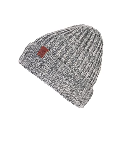 BICKLEY + MITCHELL Herren Bickley+mitchell Mens Basic Casual Knit 1003-01-10-122 Beanie Hat, Grau, Einheitsgröße EU von Bickley & Mitchell