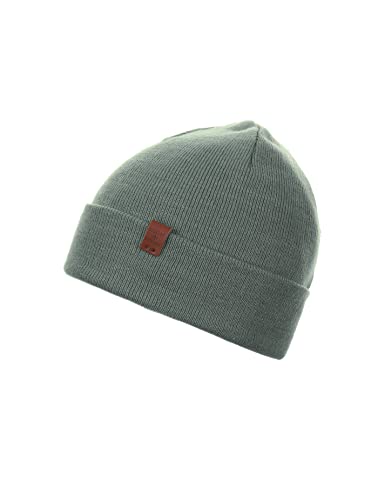 BICKLEY + MITCHELL Men's Basic Turncuff Mens 1007-01-10-55 Beanie Hat, Seagreen, One Size von BICKLEY + MITCHELL