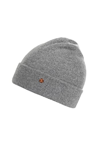 BICKLEY + MITCHELL Women's Cashmere Merino Blend Turncuff Womens 2173-01-12-102 Beanie Hat, Grey Melee, One Size von BICKLEY + MITCHELL