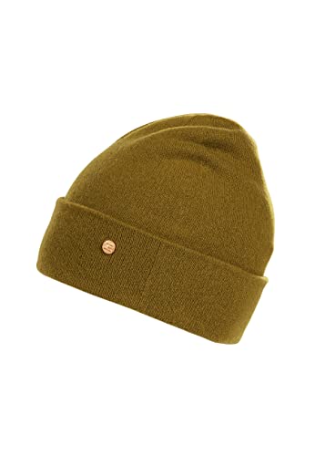 BICKLEY + MITCHELL Women's Cashmere Merino Blend Turncuff Womens 2173-01-12-56 Beanie Hat, Moss Green, One Size von BICKLEY + MITCHELL