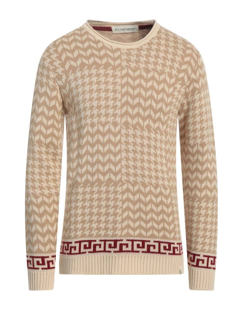 BICOLORE® Pullover Herren Sand von BICOLORE®