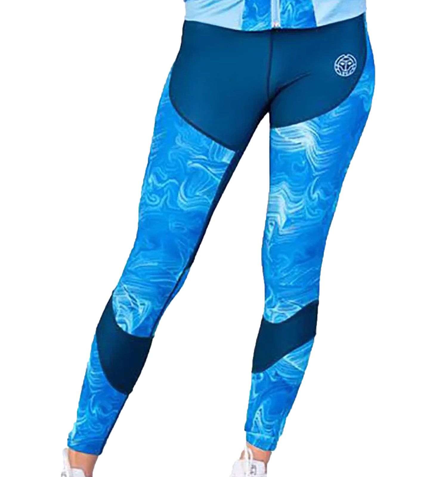 BIDI BADU Abiba Tech Mesh Tight Damen Leggings W194123221-DBLLBL Sport-Hose Blau von BIDI BADU