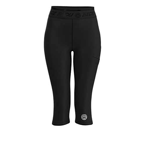 BIDI BADU Damen Crew Capri - Black, Größe:L von BIDI BADU