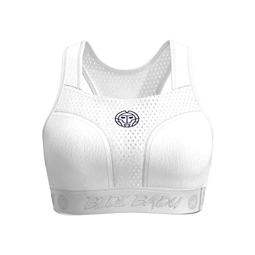 BIDI BADU Damen Crew High Support Bra - White, Größe:M von BIDI BADU