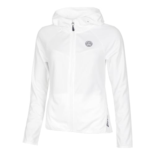 BIDI BADU Damen Crew Jacket - white, Größe:L von BIDI BADU