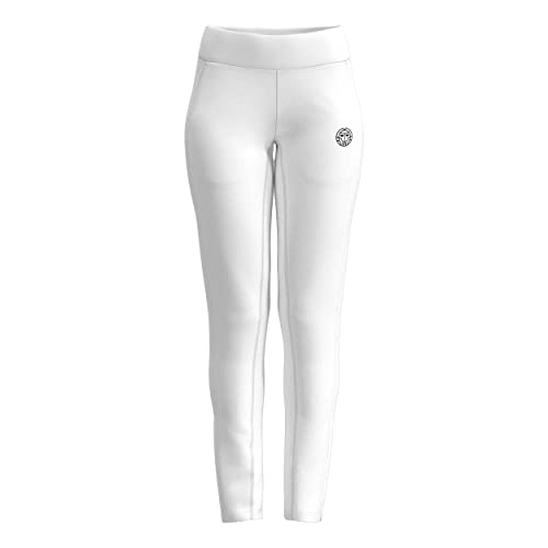 BIDI BADU Damen Crew Pants - White, Größe:L von BIDI BADU