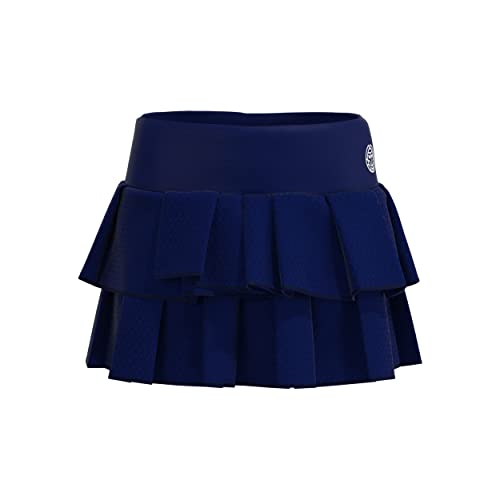 BIDI BADU Damen Crew Pleated Skort - Dark Blue, Größe:S von BIDI BADU