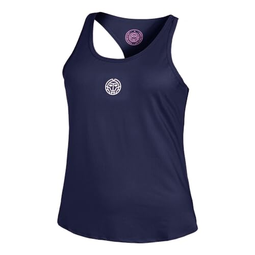 BIDI BADU Damen Crew Tank - Dark Blue, Größe:L von BIDI BADU