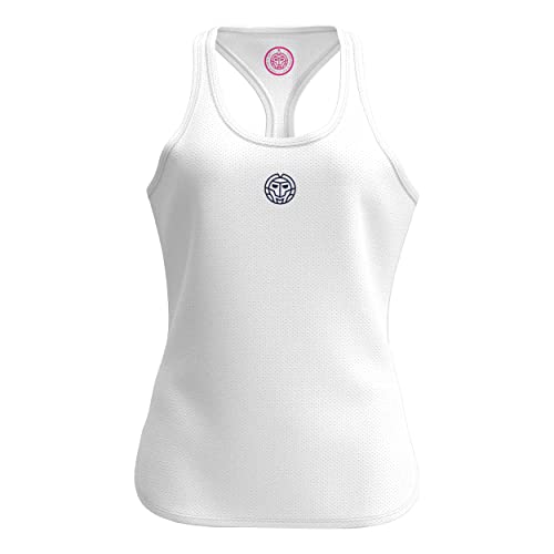 BIDI BADU Damen Crew Tank - White, Größe:L von BIDI BADU