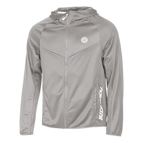 BIDI BADU Herren Crew Hood Jacket - grey, Größe:L von BIDI BADU