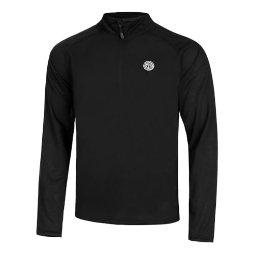 BIDI BADU Herren Crew Longsleeve - Black, Größe:XL von BIDI BADU