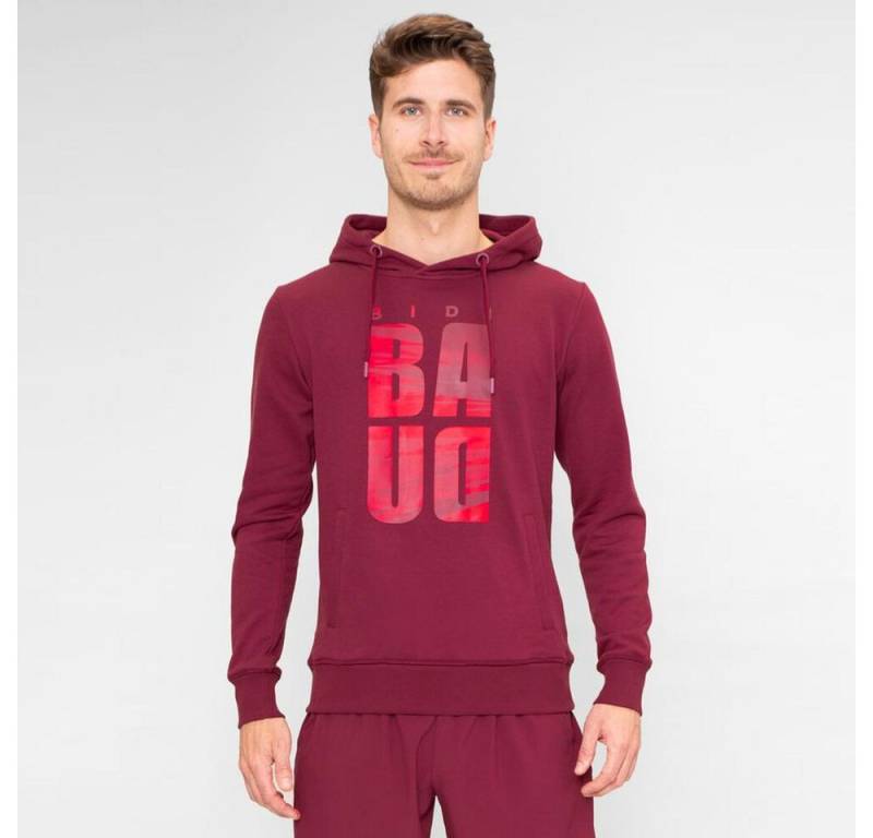 BIDI BADU Kapuzensweatshirt Protected Leafs Chill Hoody - bordeaux von BIDI BADU