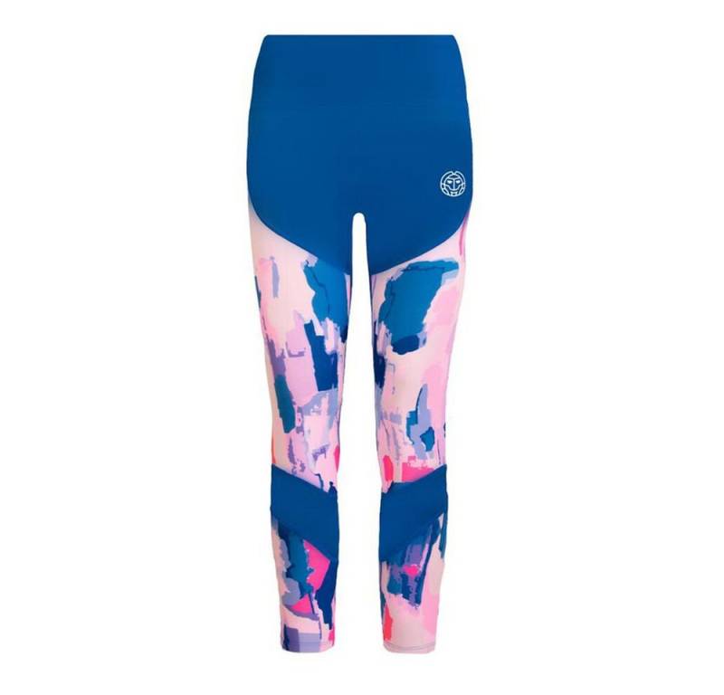 BIDI BADU Laufhose Abiba Tech Mesh - blue/rose von BIDI BADU