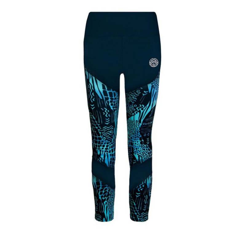BIDI BADU Laufhose Abiba Tech Mesh - dark blue, aqua von BIDI BADU