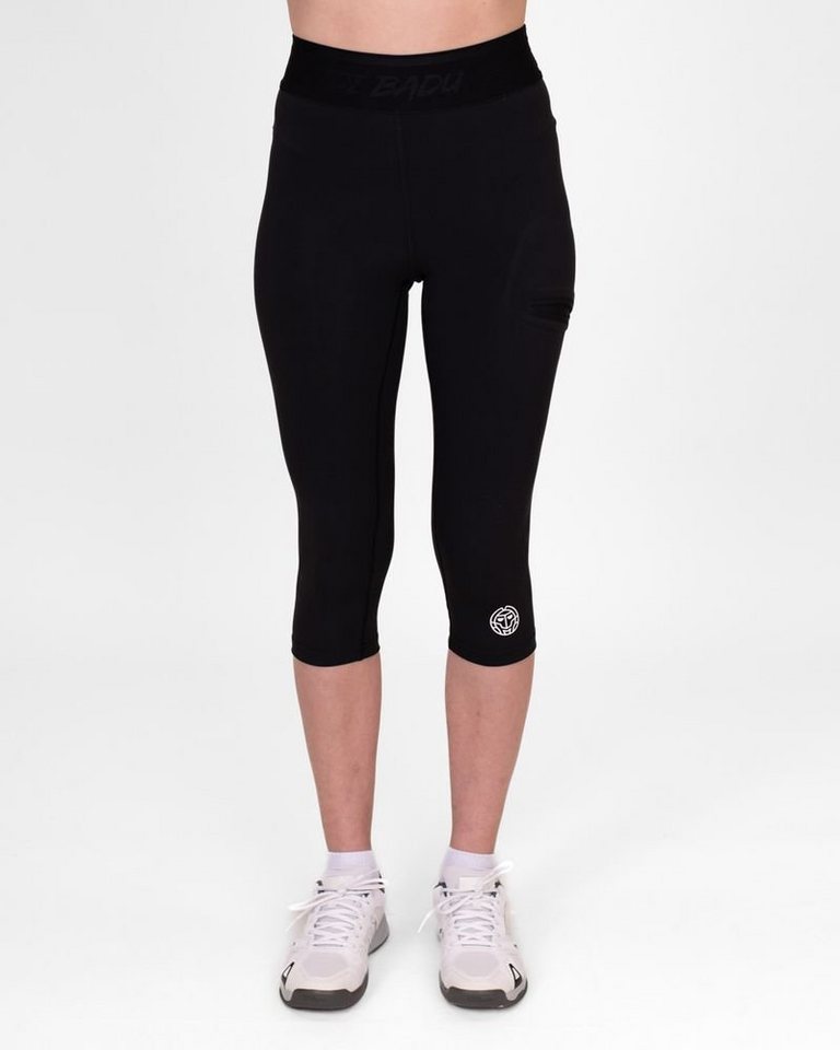 BIDI BADU Leggings Crew Capri Leggings für Damen in schwarz Sportlich von BIDI BADU