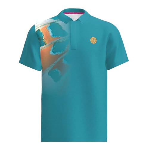 BIDI BADU Melbourne 2025 Polo Herren Polo Petrol-Orange L BIDI BADU Melbourne 2025 Polo Herren Polo Petrol-Orange L von BIDI BADU