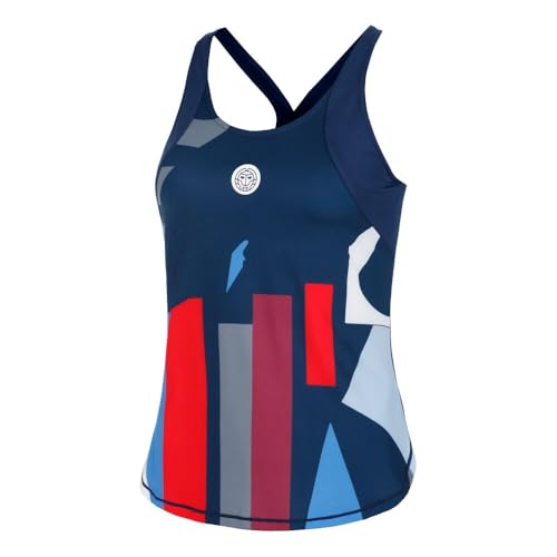BIDI BADU New York 2024 Tank Damen Tank-Top dunkelblau-Mehrfarbig S von BIDI BADU