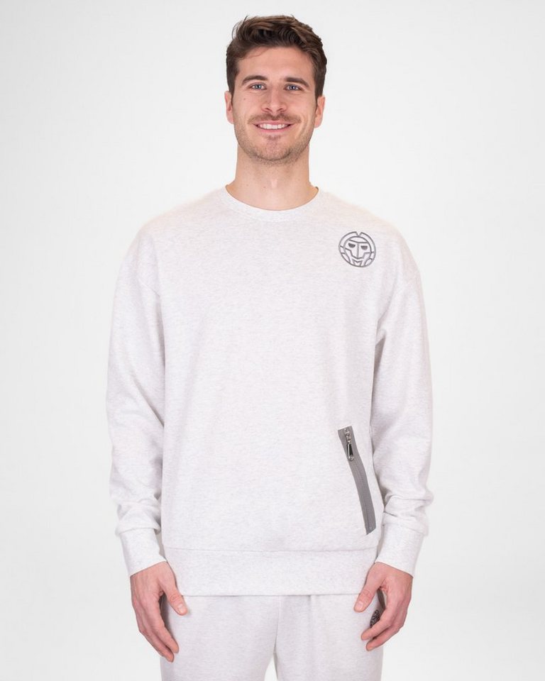 BIDI BADU Sweatshirt Chill Sweatshirt für Herren in weiß von BIDI BADU