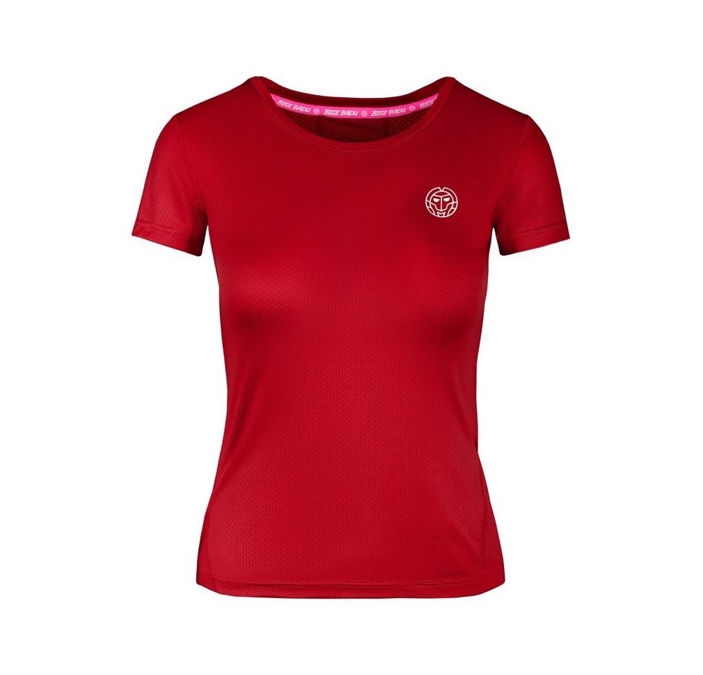 BIDI BADU Tennisshirt Calla Funktionsshirt für Mädchen in rot von BIDI BADU