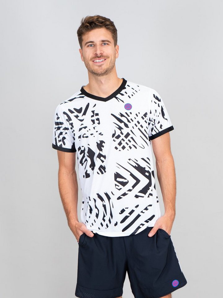 BIDI BADU Tennisshirt Melbourne für Herren in weiß von BIDI BADU