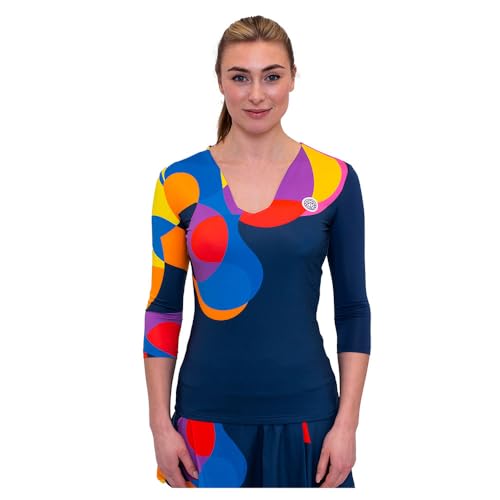 BIDI BADU Twiggy V-Neck Long Sleeve T-Shirt M von BIDI BADU