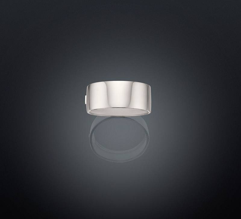 Band Breiter Armreif in Sterlingsilber Band Breiter Armreif in Sterlingsilber von BIEGELGoldschmiede