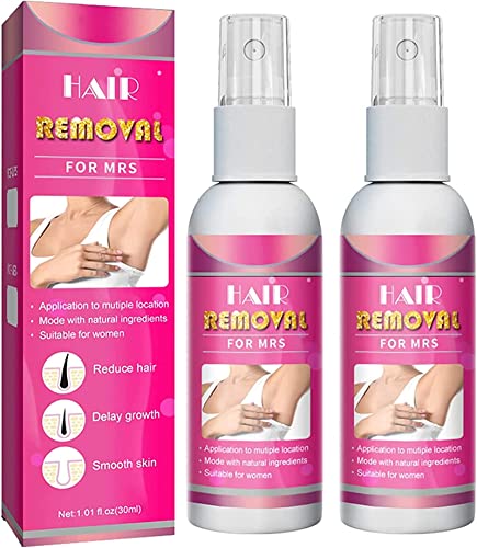 Haarentfernungsspray Haarwachstumshemmerspray Natürliches semipermanentes Haarentfernungsspray Schmerzloser sanfter Haarentferner Männer Frauen für Arme Achseln Beine von BIERDAN