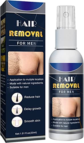 Haarentfernungsspray Haarwachstumshemmerspray Natürliches semipermanentes Haarentfernungsspray Schmerzloser sanfter Haarentferner Männer Frauen für Arme Achseln Beine von BIERDAN