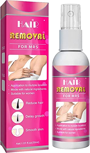 Haarentfernungsspray Haarwachstumshemmerspray Natürliches semipermanentes Haarentfernungsspray Schmerzloser sanfter Haarentferner Männer Frauen für Arme Achseln Beine von BIERDAN